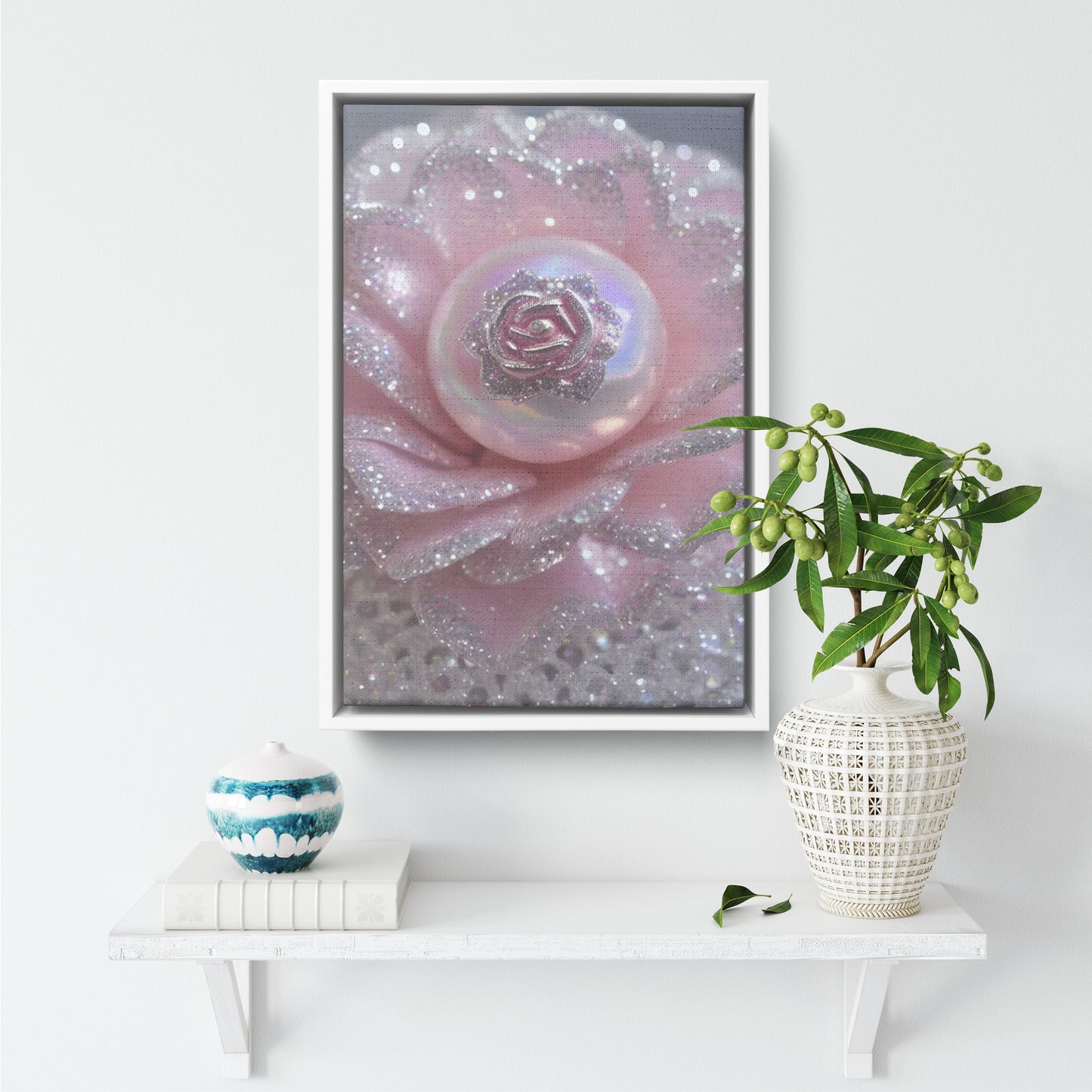 " Lovely Lighting #36 " Canvas Wall Art By I Love Rose Flowers
