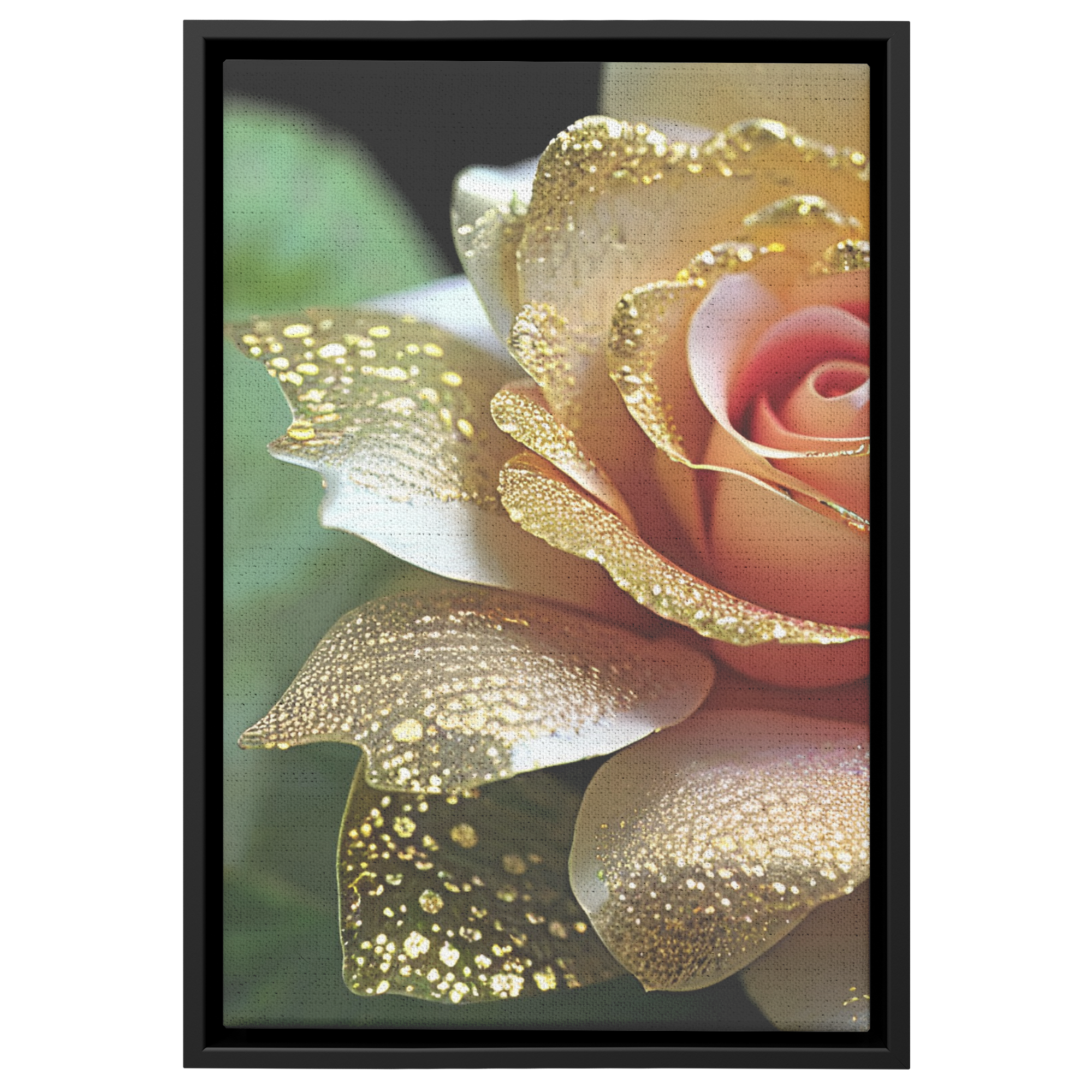 アメリカ薔薇額絵♡現在では手に入りません。貴重です♡ Touch_Of_Gold_39__-