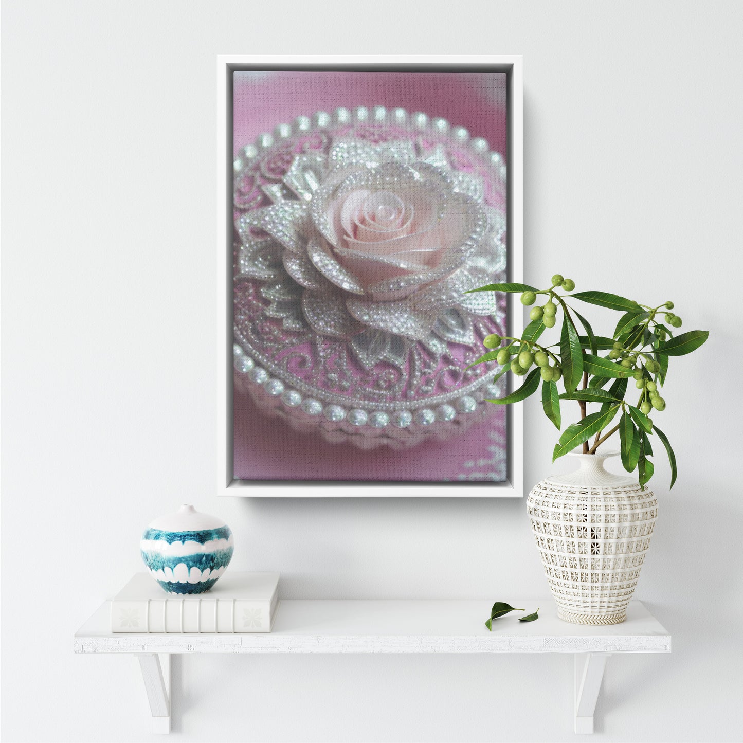 " April 11th " Canvas Wall Art By I Love Rose Flowers