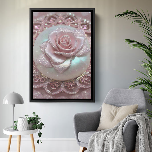 " August 1st " Canvas Wall Art By I Love Rose Flowers