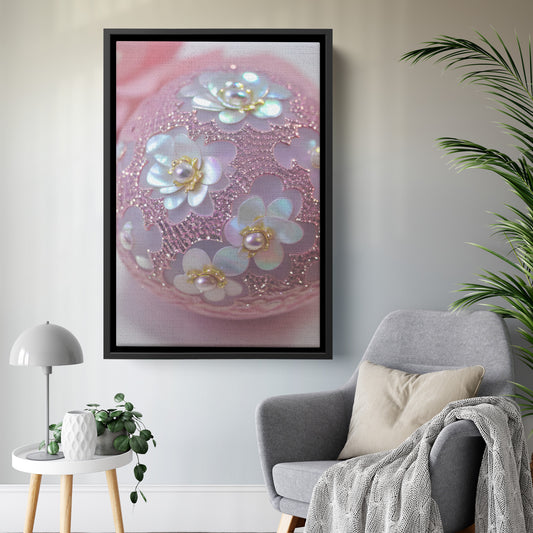 " Delicate Design #19 " Canvas Wall Art By I Love Rose Flowers