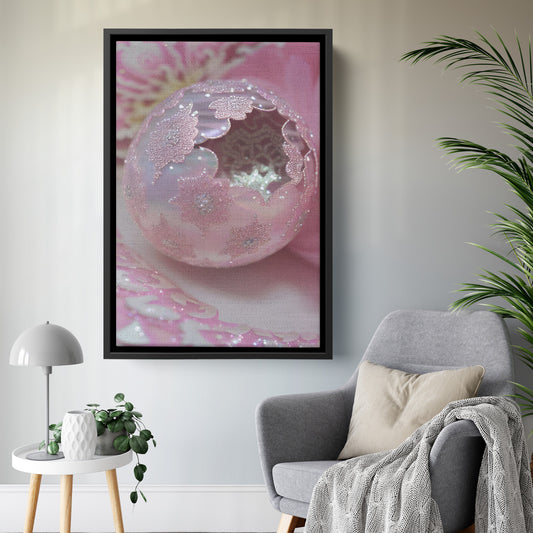 " Delicate Design #4 " Canvas Wall Art By I Love Rose Flowers