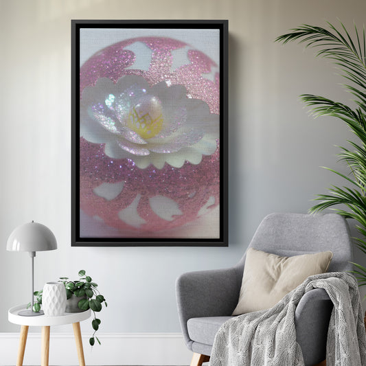" Delicate Design #6 " Canvas Wall Art By I Love Rose Flowers
