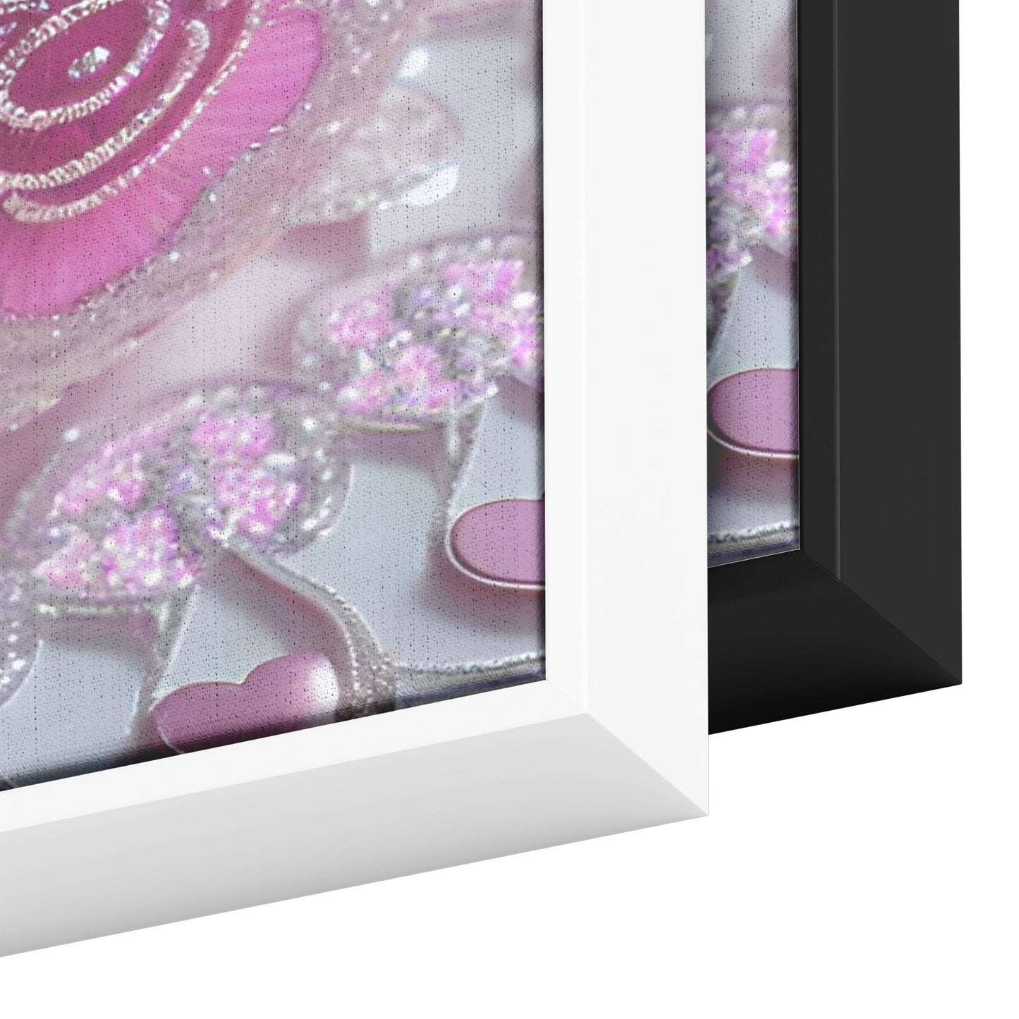 " Delicate Design #7 " Canvas Wall Art By I Love Rose Flowers