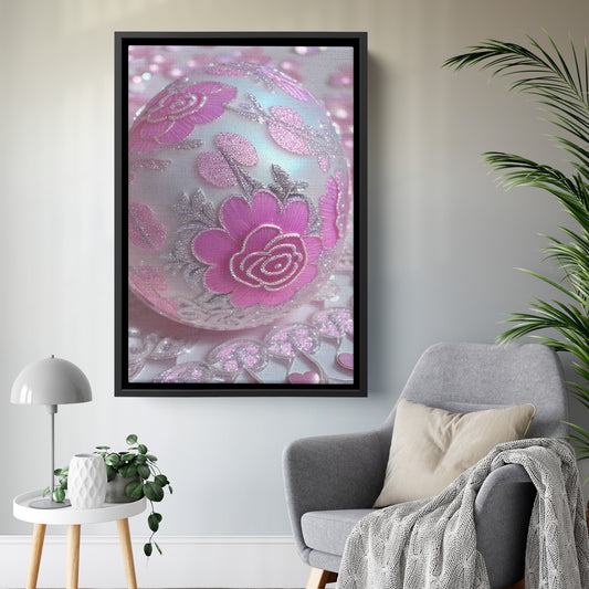 " Delicate Design #7 " Canvas Wall Art By I Love Rose Flowers