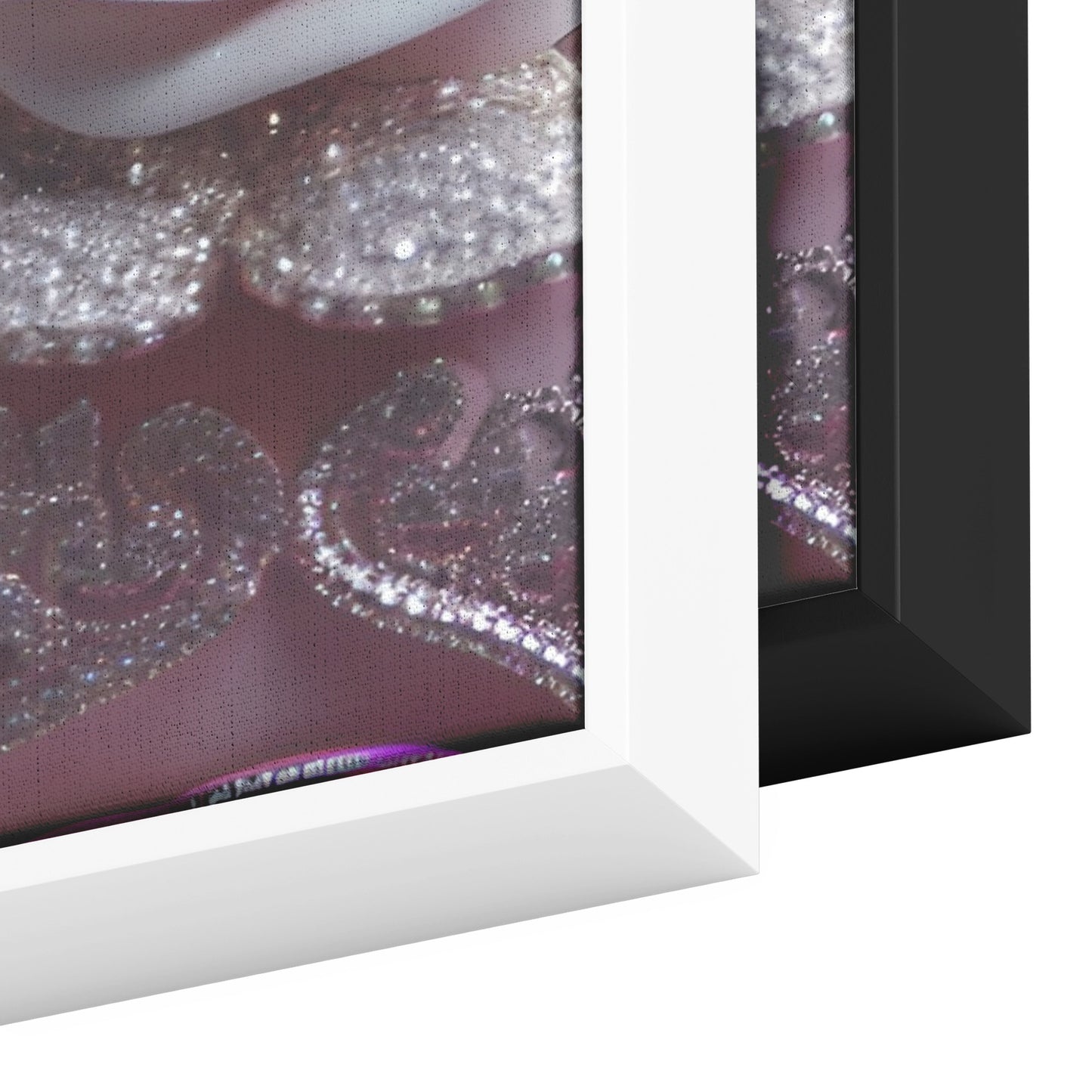 " Gorgeous Glitter #14 " Canvas Wall Art By I Love Rose Flowers