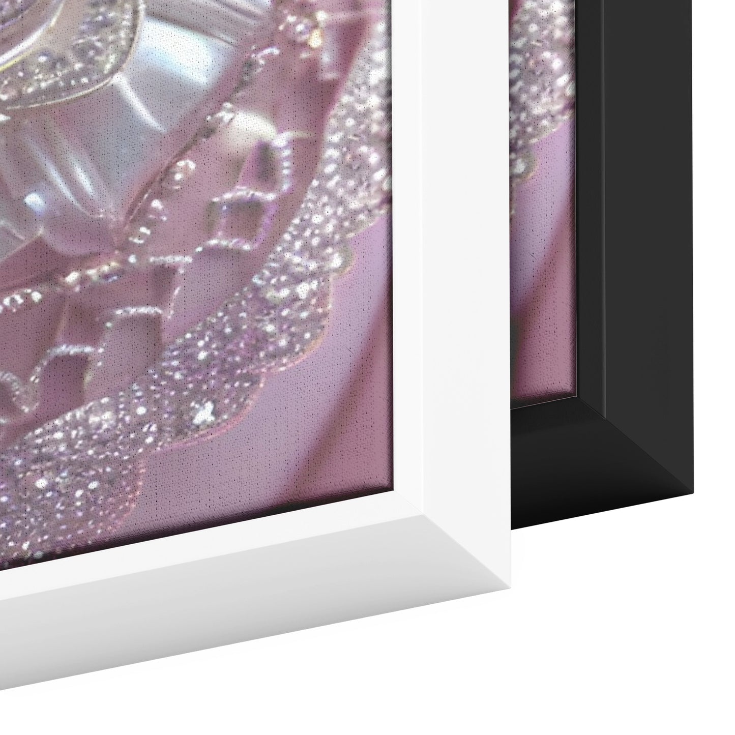 " Gorgeous Glitter #16 " Canvas Wall Art By I Love Rose Flowers