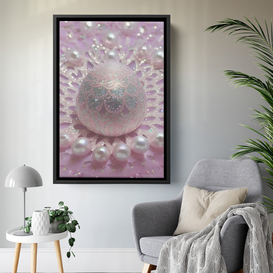 " Gorgeous Glitter #4 " Canvas Wall Art By I Love Rose Flowers