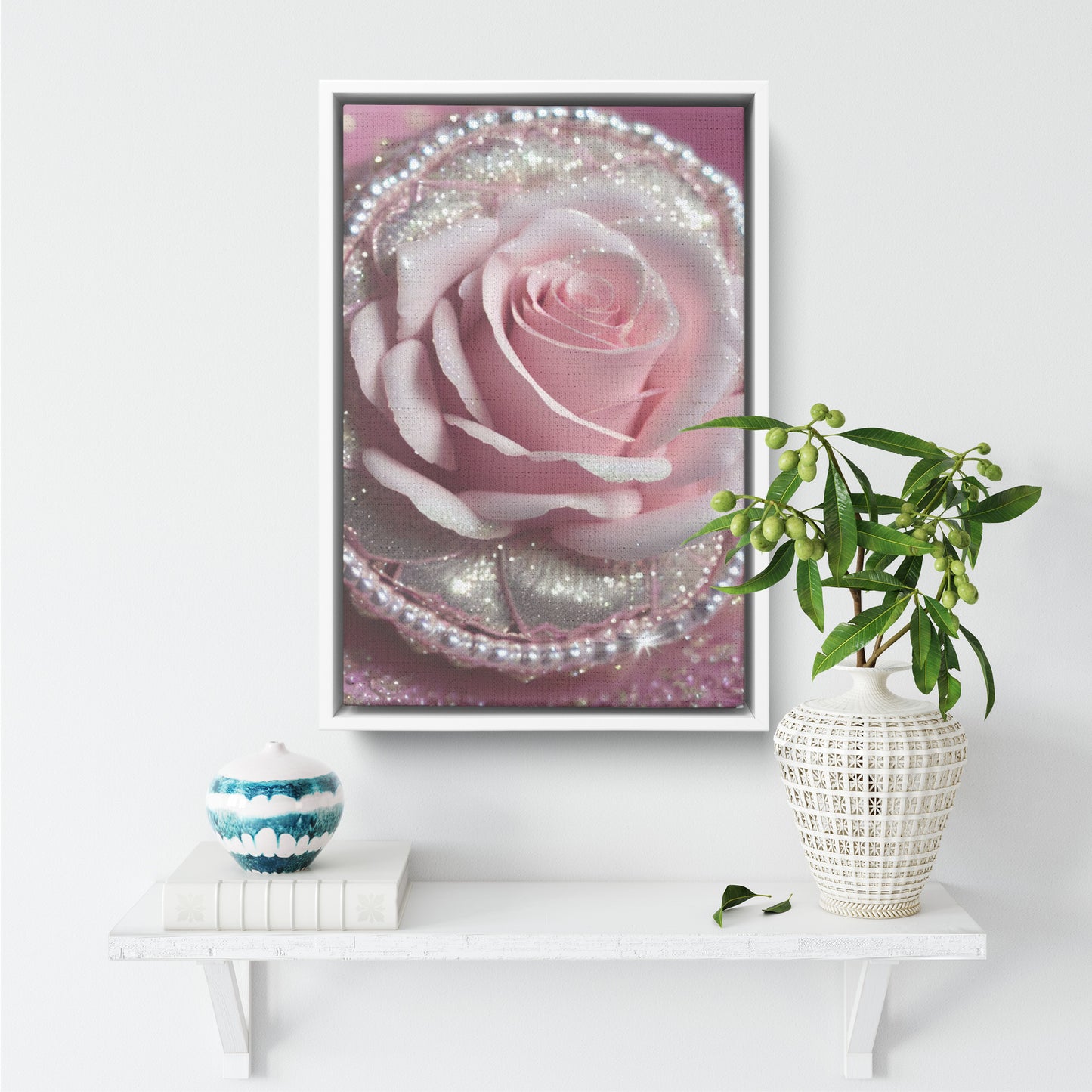 " January 4th " Canvas Wall Art By I Love Rose Flowers