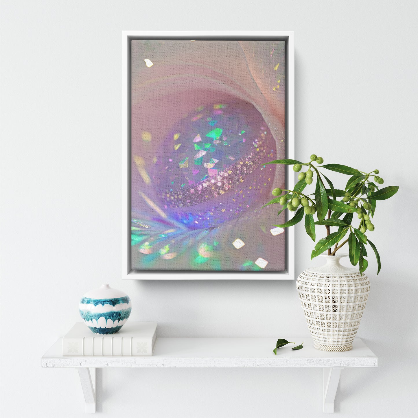 " Lovely Lighting #10 " Canvas Wall Art By I Love Rose Flowers