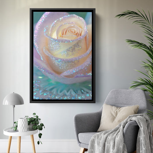 " Lovely Lighting #11 " Canvas Wall Art By I Love Rose Flowers