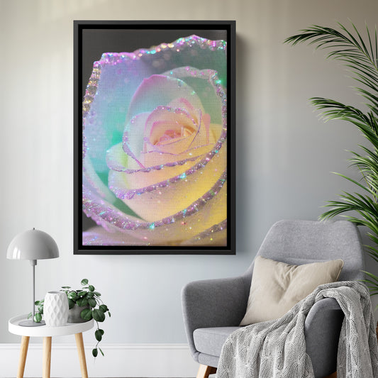 " Lovely Lighting #1 " Canvas Wall Art By I Love Rose Flowers