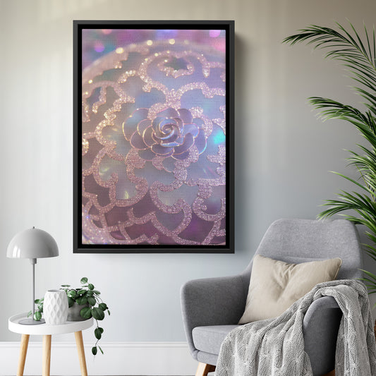 " Lovely Lighting #23 " Canvas Wall Art By I Love Rose Flowers