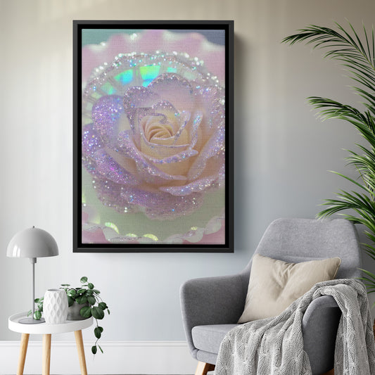 " Lovely Lighting #2 " Canvas Wall Art By I Love Rose Flowers