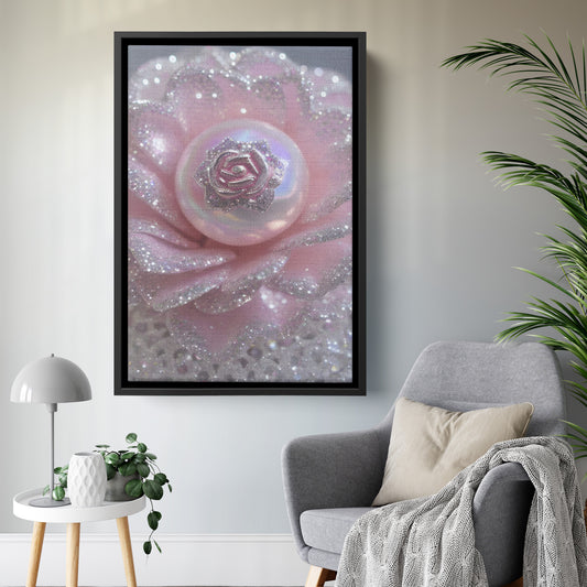" Lovely Lighting #36 " Canvas Wall Art By I Love Rose Flowers