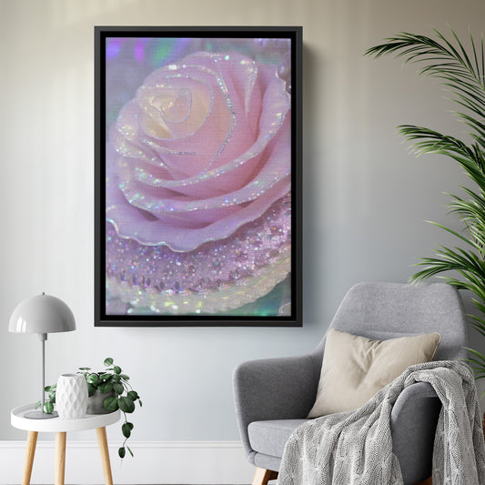 " Lovely Lighting #8 " Canvas Wall Art By I Love Rose Flowers
