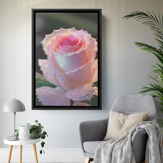 " Lovely lighting #15 " Canvas Wall Art By I Love Rose Flowers
