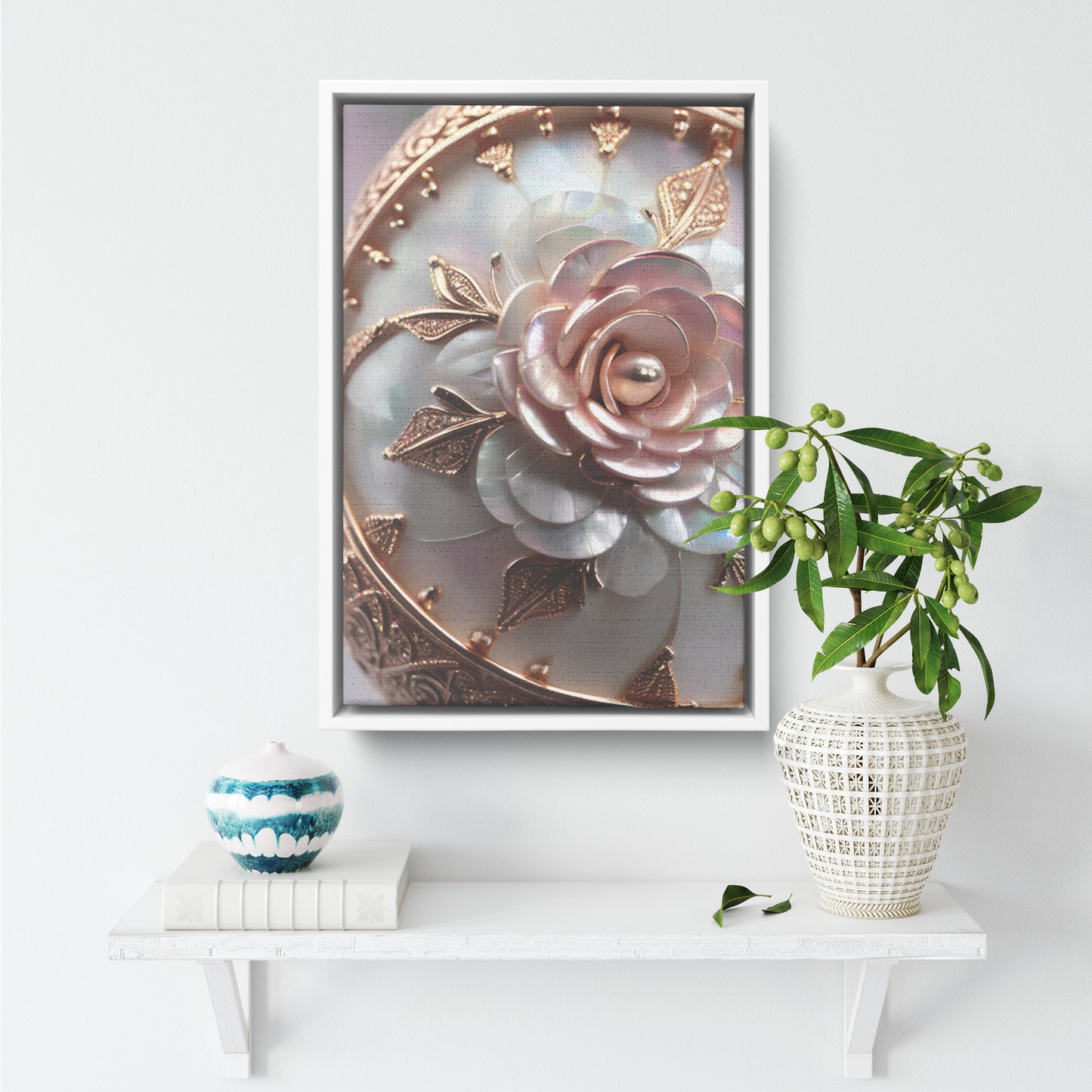 " Opals And Pearls #40 " By I Love Rose Flowers